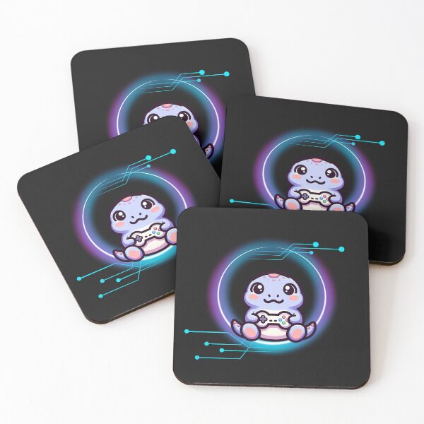 Item preview, Dinosaur Playing Video Game designed and sold by GrooveGrip.