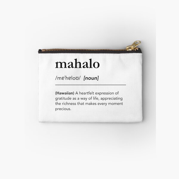Item preview, Mahalo meaning, mahalo hawaii, hawaiian words, dictionary art designed and sold by lagunaklein.