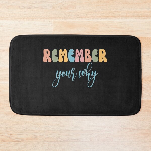 Item preview, Remember Your Why Gym Motivation Fitness Inspirational designed and sold by Pitchou07.