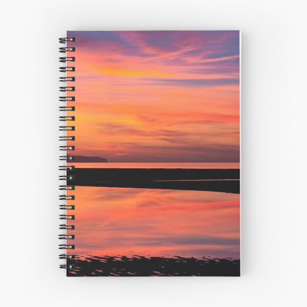 Item preview, Seascape Sunset Rhyl Wales designed and sold by AJEvans.