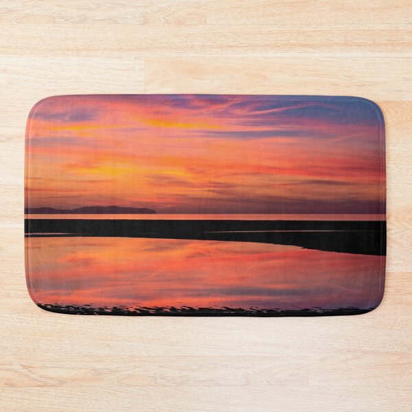 Item preview, Seascape Sunset Rhyl Wales designed and sold by AJEvans.