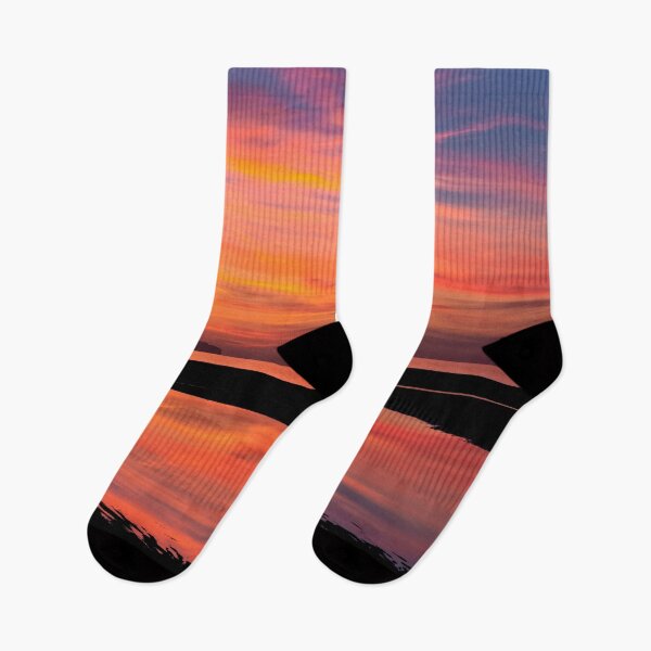 Item preview, Seascape Sunset Rhyl Wales designed and sold by AJEvans.