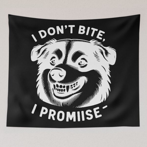 Item preview, I Don't Bite I promise designed and sold by IlikeStyle.