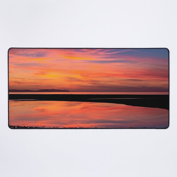 Item preview, Seascape Sunset Rhyl Wales designed and sold by AJEvans.