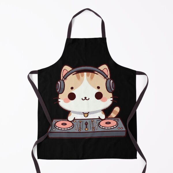 Item preview, Kawaii Dj Cat Meow designed and sold by SOMI SOMI.