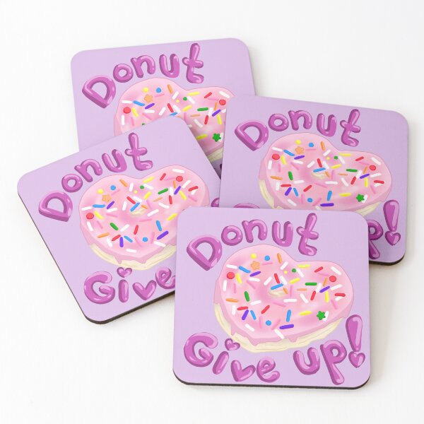 Item preview, Donut Give Up designed and sold by PyroAshes.