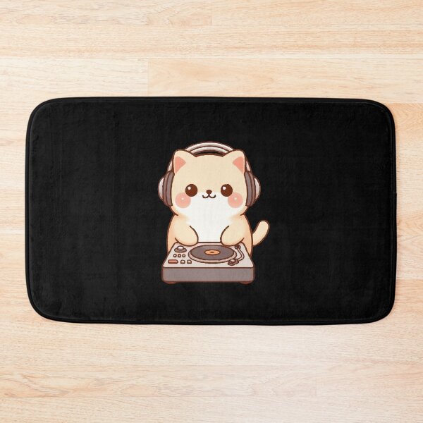 Item preview, Dj Cat Edm Music Lover designed and sold by SOMI SOMI.