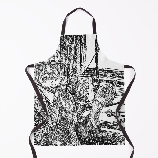 Item preview, SIGMUND FREUD ink portrait .3 designed and sold by lautir.