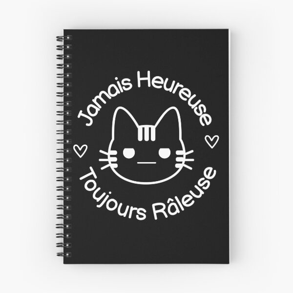 Item preview, French Angry Cat - Never Happy Always Grumpy designed and sold by RedRosePrints.