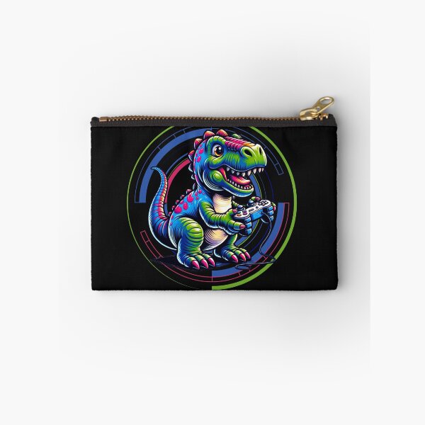 Item preview, Dinosaur Playing Video Game designed and sold by GrooveGrip.