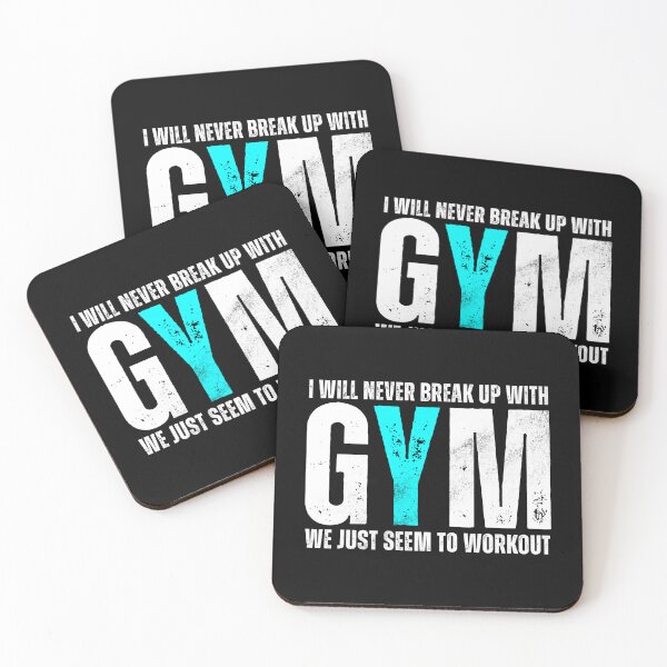 Item preview, I Will Never Break Up With GYM designed and sold by HorizonDesignz.