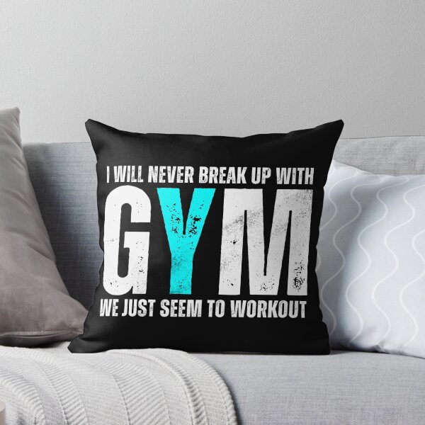 Item preview, I Will Never Break Up With GYM designed and sold by HorizonDesignz.