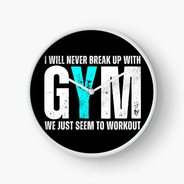 Item preview, I Will Never Break Up With GYM designed and sold by HorizonDesignz.