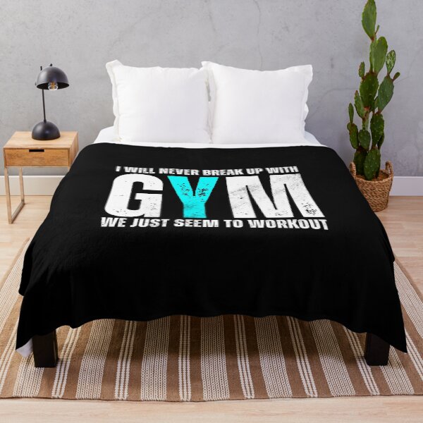 Item preview, I Will Never Break Up With GYM designed and sold by HorizonDesignz.