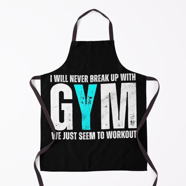 Item preview, I Will Never Break Up With GYM designed and sold by HorizonDesignz.