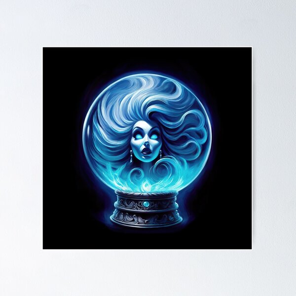 Item preview, Leota Crystal Ball Seance designed and sold by pixiedustpaint.