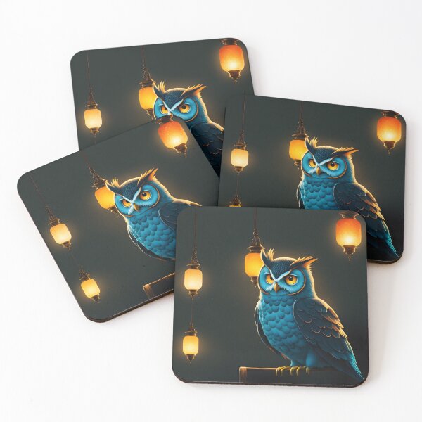 Item preview, Portrait Of Owl Oily Painting  designed and sold by Geralthewhite.