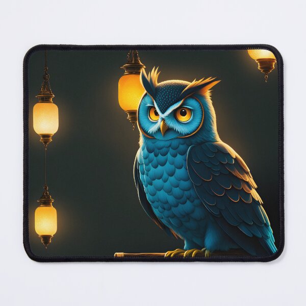 Item preview, Portrait Of Owl Oily Painting  designed and sold by Geralthewhite.