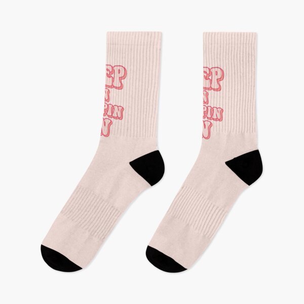 Item preview, Keep on keepin on, cute pink designed and sold by MamSelle.
