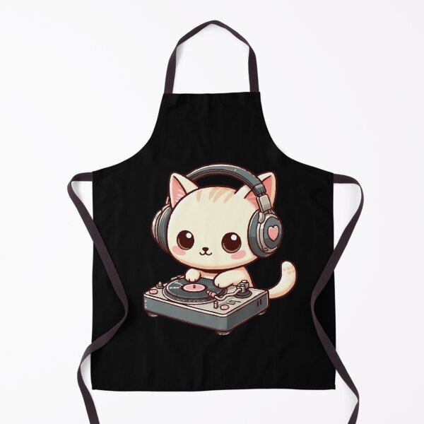 Item preview, Music Lover Kawaii Cat designed and sold by SOMI SOMI.