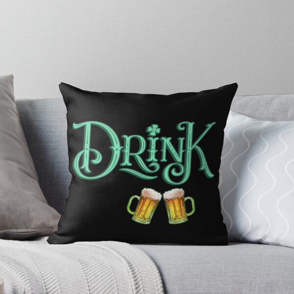 Item preview, Drink beer funny drinking st patricks day  designed and sold by Lulustarfox.