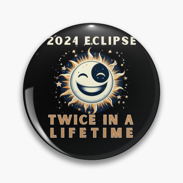 Artikelvorschau, Zweimal im Leben eine Sonnenfinsternis 2024 entworfen und verkauft von CatherineLievre.