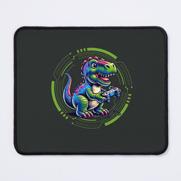 Item preview, Dinosaur Playing Video Game designed and sold by GrooveGrip.