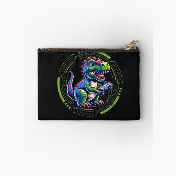 Item preview, Dinosaur Playing Video Game designed and sold by GrooveGrip.
