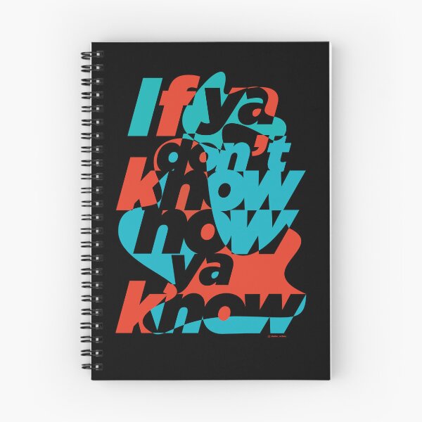Item preview, If you don't know now ya know colour designed and sold by studioochee03.