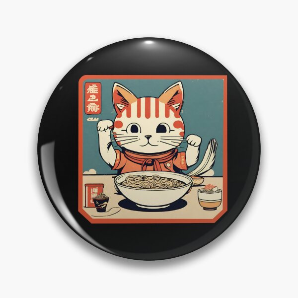 Item preview, Cat eat ramen  designed and sold by Eolithic.