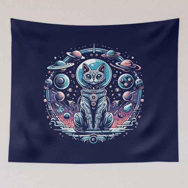 Item preview, Cosmic Feline designed and sold by Astral-Artisan.
