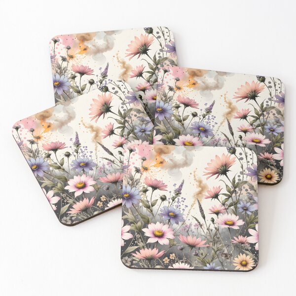 Item preview, wild fanatsy flower meadow designed and sold by Naturitude.