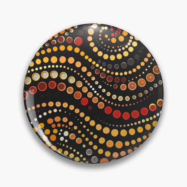 Item preview, Aboriginal Inspired Dot Art - Awesome Aspire designed and sold by GrinGalore.