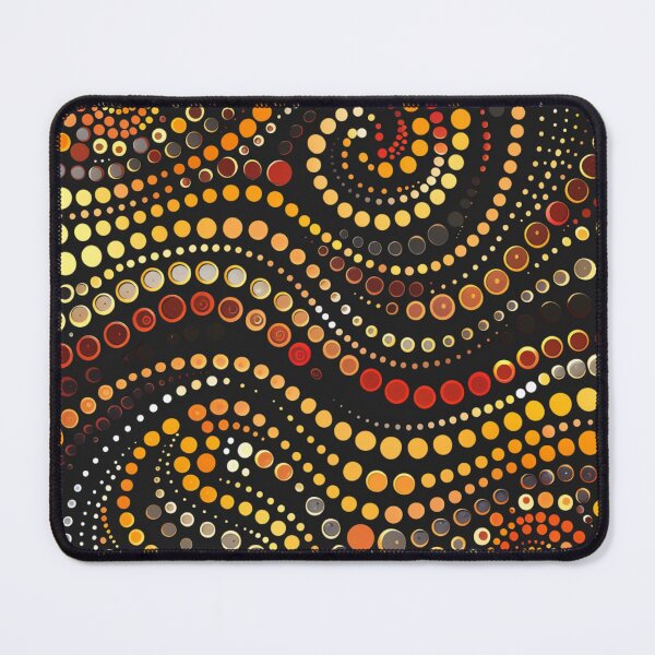 Item preview, Aboriginal Inspired Dot Art - Awesome Aspire designed and sold by GrinGalore.