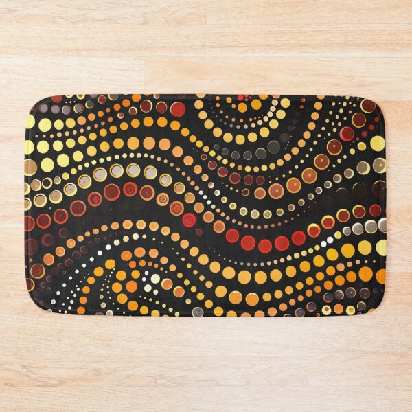 Item preview, Aboriginal Inspired Dot Art - Awesome Aspire designed and sold by GrinGalore.