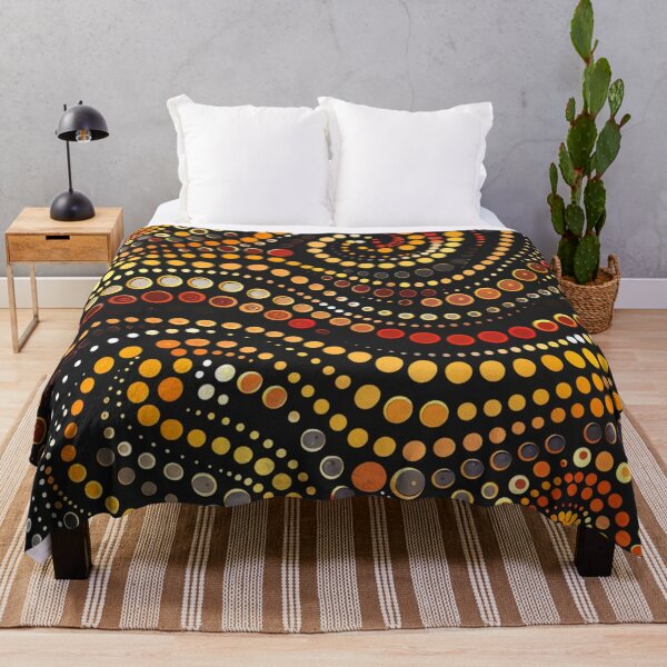 Item preview, Aboriginal Inspired Dot Art - Awesome Aspire designed and sold by GrinGalore.