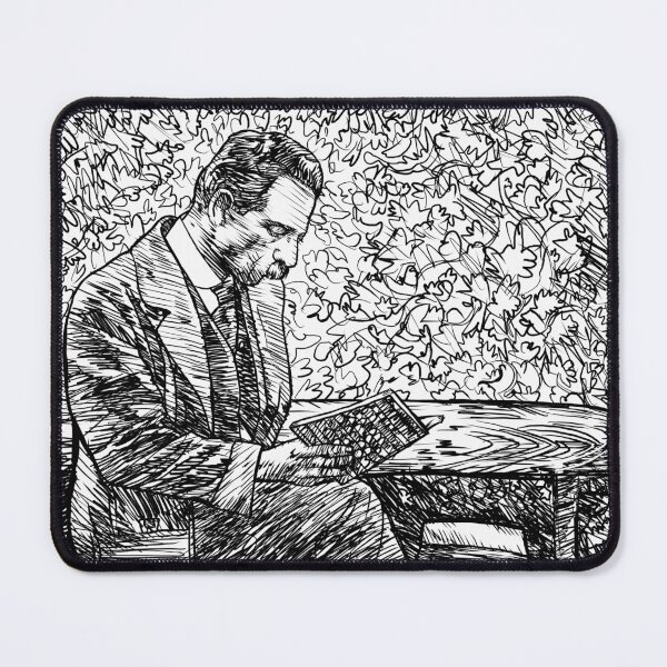 Item preview, RAINER MARIA RILKE  ink portrait .2 designed and sold by lautir.