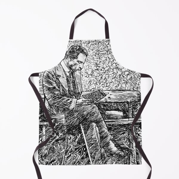 Item preview, RAINER MARIA RILKE  ink portrait .2 designed and sold by lautir.