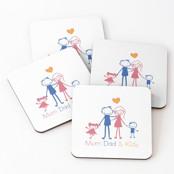 Item preview, father mother and children designed and sold by ShirtYourRide.