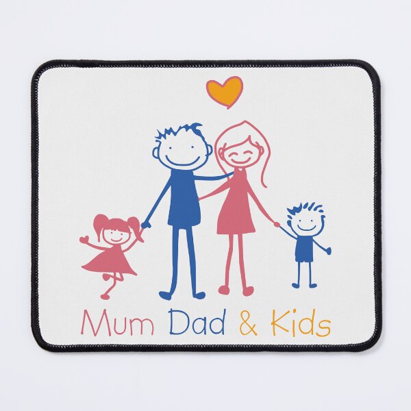 Item preview, father mother and children designed and sold by ShirtYourRide.