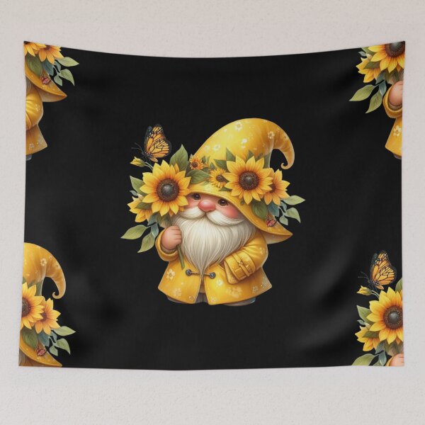 Item preview, Sunflower Gnomes Cute designed and sold by CatherineLievre.