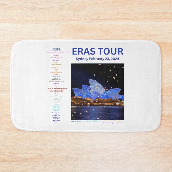 Item preview, Eras Tour Setlist - Sydney Night 1 designed and sold by LisaMichelleArt.