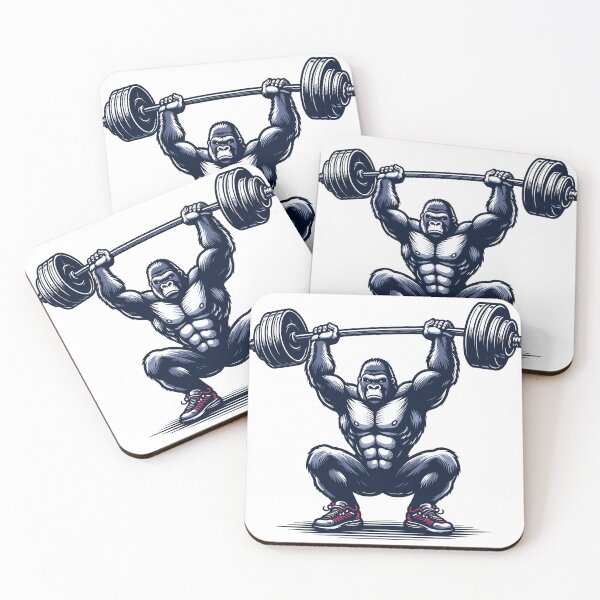 Item preview,  Powerlifting Primate designed and sold by Apex-Ape.