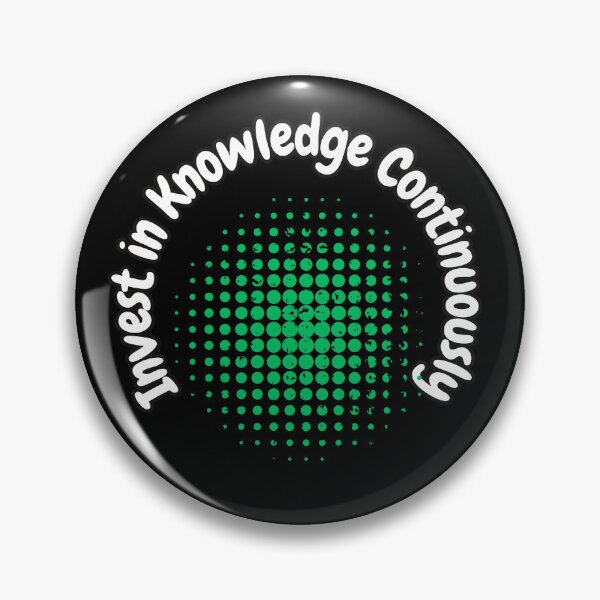 Item preview, Invest in Knowledge Continuously designed and sold by bvdesignart.