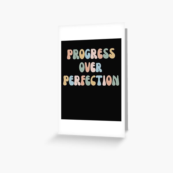Artikel-Vorschau von Fortschritt über Perfektion-Shirt – Fortschritt ist nicht linear, designt und verkauft von Pitchou07.