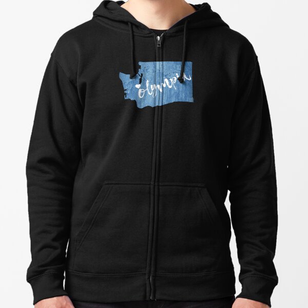 Olympia WA Unisex store Zip Hoodie