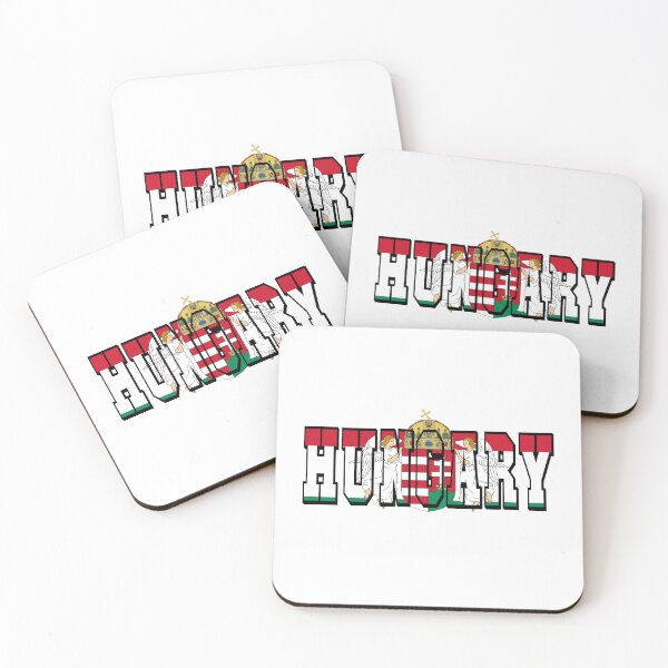 Item preview, Hungary Country Flag Typography designed and sold by TravelWish.