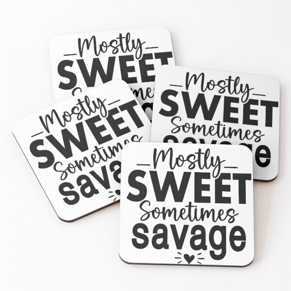 Item preview, Mostly Sweet Sometimes Savage  designed and sold by Hairball-Pets.
