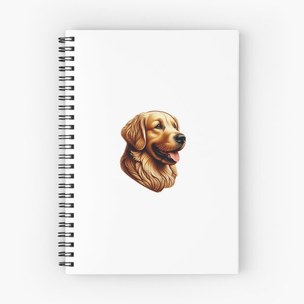 Item preview, beautiful Golden Retriever, dog breed, head in profile designed and sold by Artis-t-fun.