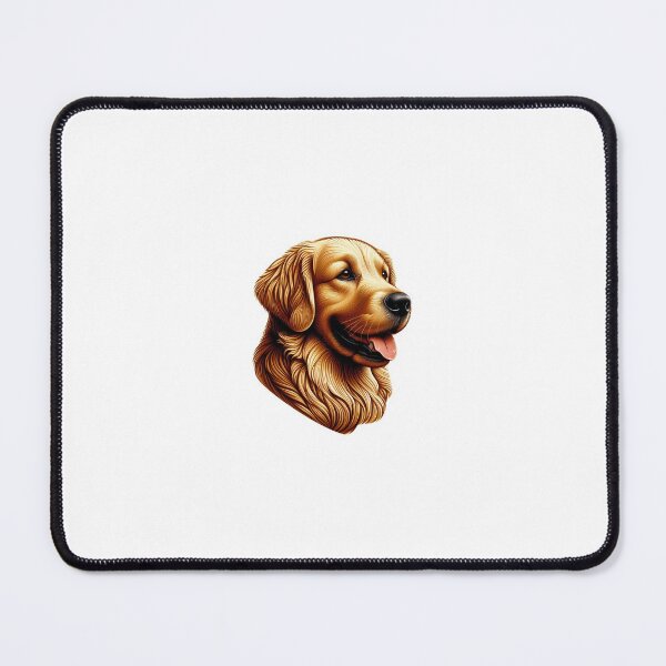 Item preview, beautiful Golden Retriever, dog breed, head in profile designed and sold by Artis-t-fun.